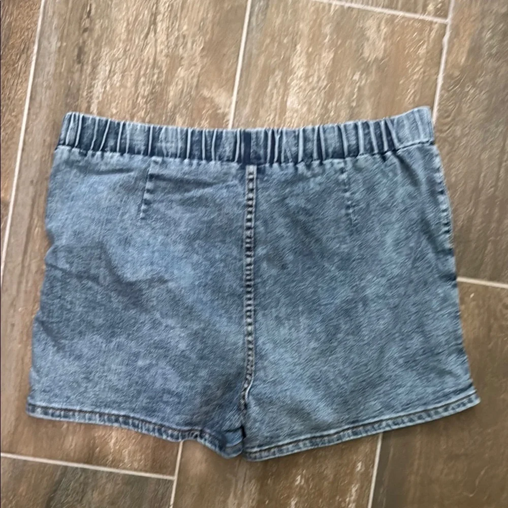 SHEIN Light Blue Denim Skirt